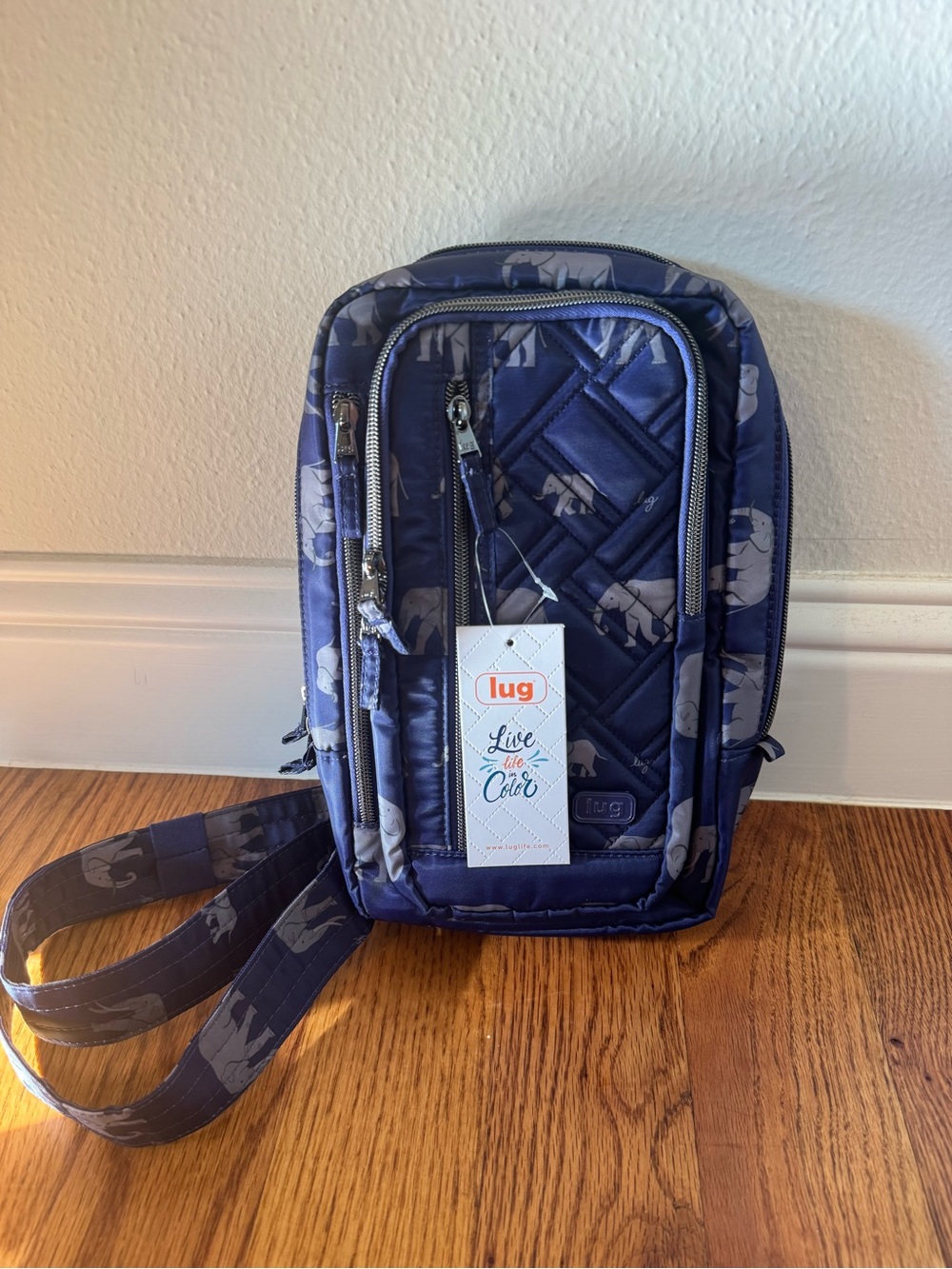 NWT Lug Tailback Sling Bag in Elephant Purple